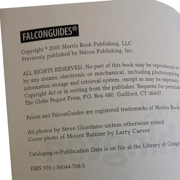 Vintage (2000) Camping Washington Travel Guide - Picture 3 of 3